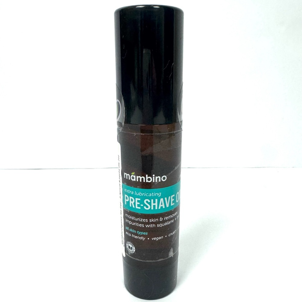 Mambino Organics Tea Tree Pre-Shave Oil Natural Moisturizing 2oz - Picture 6 of 6